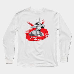 Samurai Warrior Long Sleeve T-Shirt